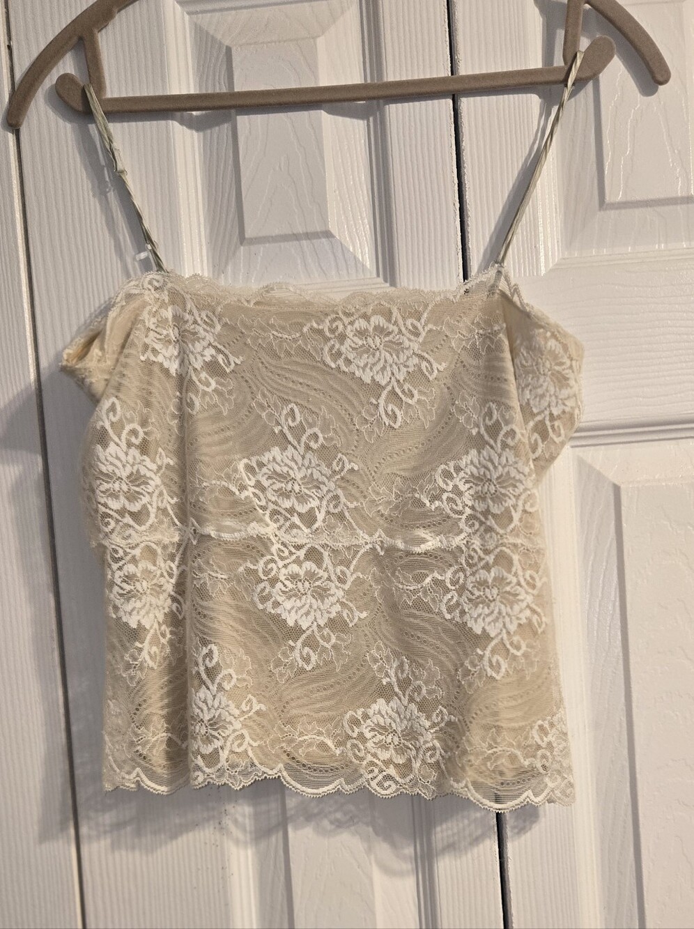 VINTAGE FRENCH LACE CAMI